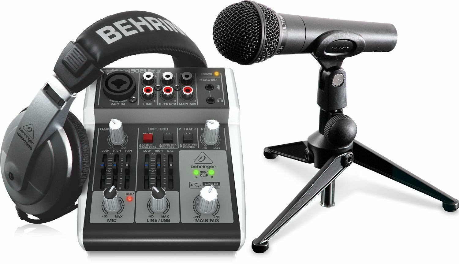 Микшер для микрофона. Behringer PODCASTUDIO 2 USB. Комплект для звукозаписи Behringer PODCASTUDIO. Микрофон Behringer xm8500. Микрофон Behringer 302usb.