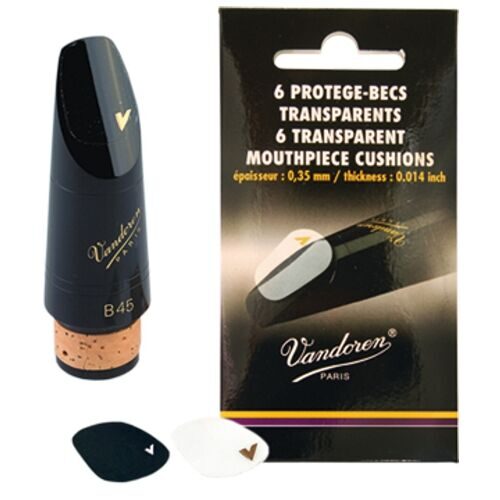 Vandoren VMC6+ Наклейка на мундштук, толщина 0,35мм, прозрачная